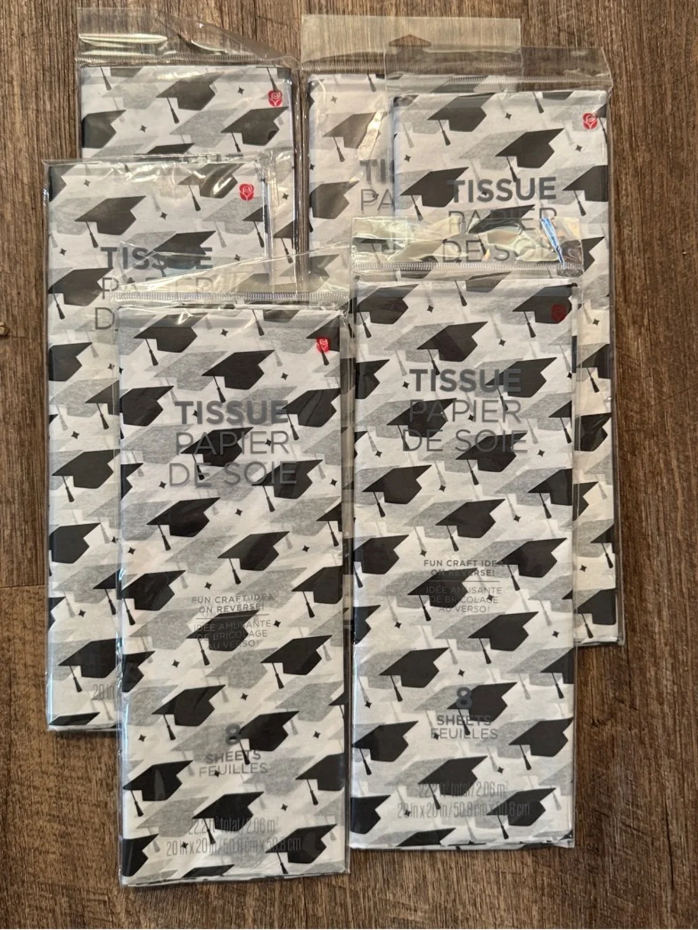 Graduation Gift Bag and Tissue Set -  15 piece set